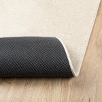 vidaXL Covor „OVIEDO”, fire scurte, bej, 160x230 cm