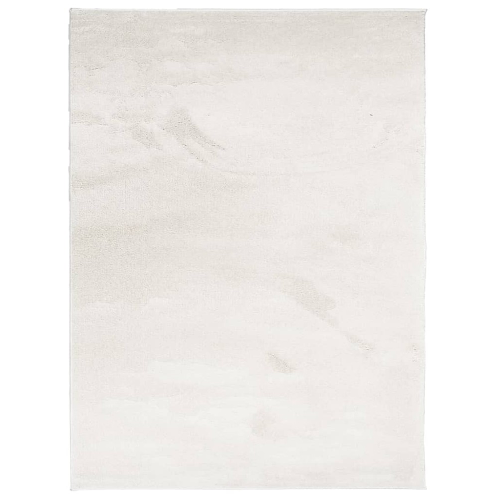 vidaXL Covor „OVIEDO”, fire scurte, bej, 240x340 cm