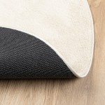 vidaXL Covor „OVIEDO”, fire scurte, bej, Ø 120 cm