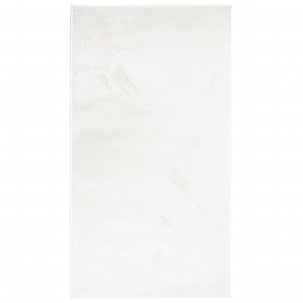 vidaXL Covor „OVIEDO”, fire scurte, crem, 60x110 cm