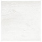 vidaXL Covor „OVIEDO”, fire scurte, crem, 120x120 cm