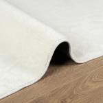 vidaXL Covor „OVIEDO”, fire scurte, crem, 140x200 cm vidaXL Covor „OVIEDO”, fire scurte, crem, 140x200 cm