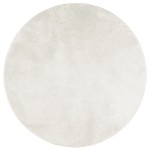 vidaXL Covor „OVIEDO”, fire scurte, crem, Ø 80 cm vidaXL Covor „OVIEDO”, fire scurte, crem, Ø 80 cm
