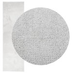 vidaXL Covor „OVIEDO”, fire scurte, gri, 80x250 cm vidaXL Covor „OVIEDO”, fire scurte, gri, 80x250 cm