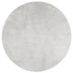 vidaXL Covor „OVIEDO”, fire scurte, gri, Ø 100 cm vidaXL Covor „OVIEDO”, fire scurte, gri, Ø 100 cm