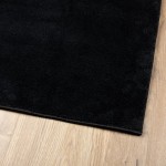 vidaXL Covor „OVIEDO”, fire scurte, negru, 80x150 cm vidaXL Covor „OVIEDO”, fire scurte, negru, 80x150 cm