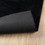 vidaXL Covor „OVIEDO”, fire scurte, negru, 140x200 cm vidaXL Covor „OVIEDO”, fire scurte, negru, 140x200 cm