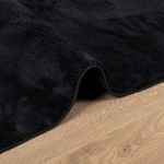 vidaXL Covor „OVIEDO”, fire scurte, negru, 160x230 cm vidaXL Covor „OVIEDO”, fire scurte, negru, 160x230 cm