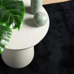 vidaXL Covor „OVIEDO”, fire scurte, negru, 240x340 cm