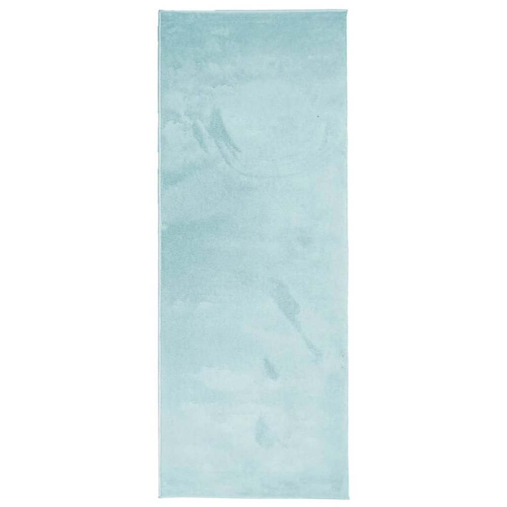 vidaXL Covor „OVIEDO”, fire scurte, verde, 80x200 cm