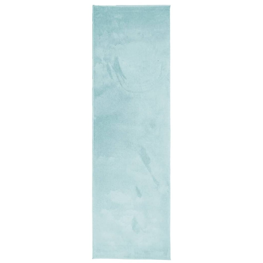 vidaXL Covor „OVIEDO”, fire scurte, verde, 80x250 cm