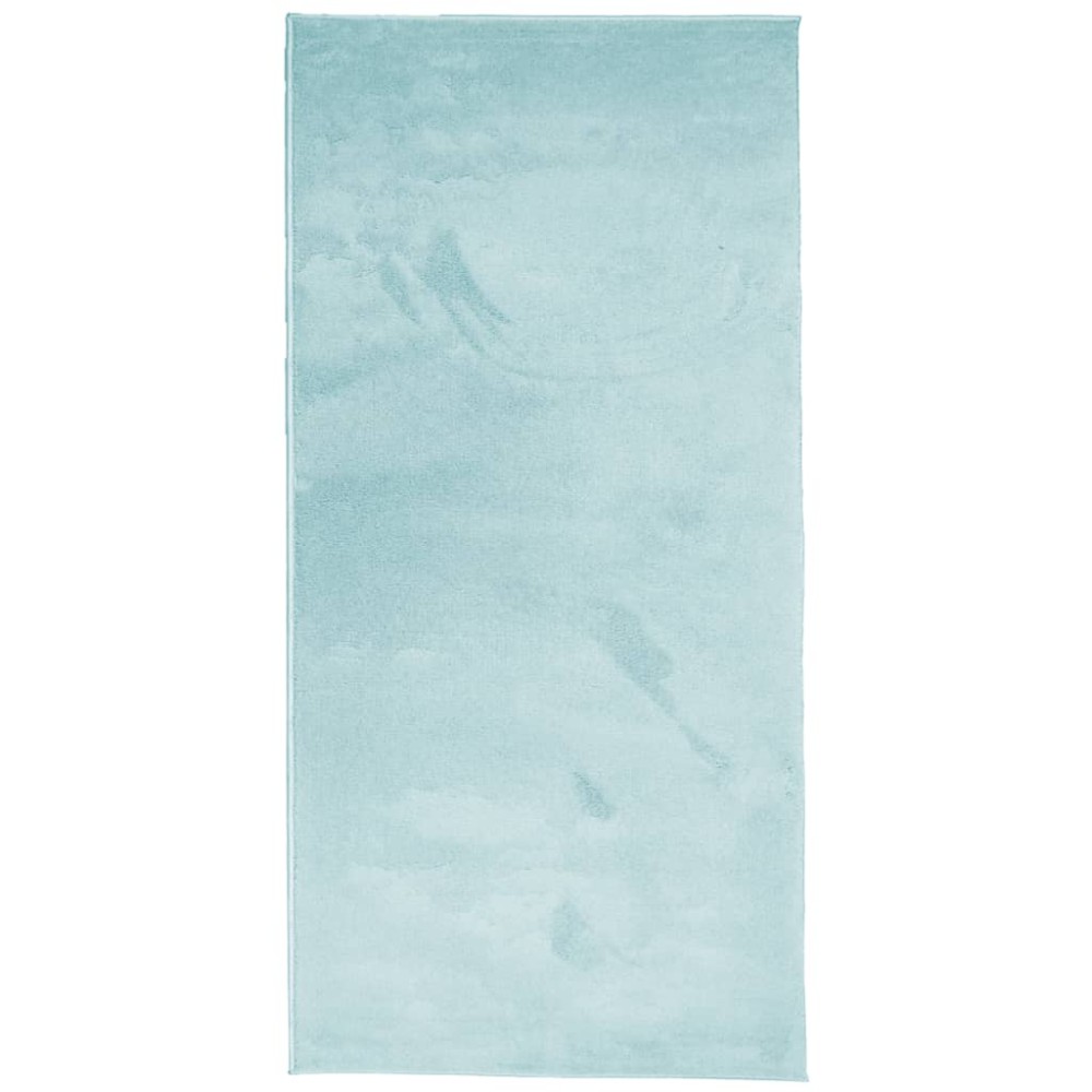 vidaXL Covor „OVIEDO”, fire scurte, verde, 100x200 cm