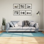 vidaXL Covor „OVIEDO”, fire scurte, verde, 100x200 cm vidaXL Covor „OVIEDO”, fire scurte, verde, 100x200 cm