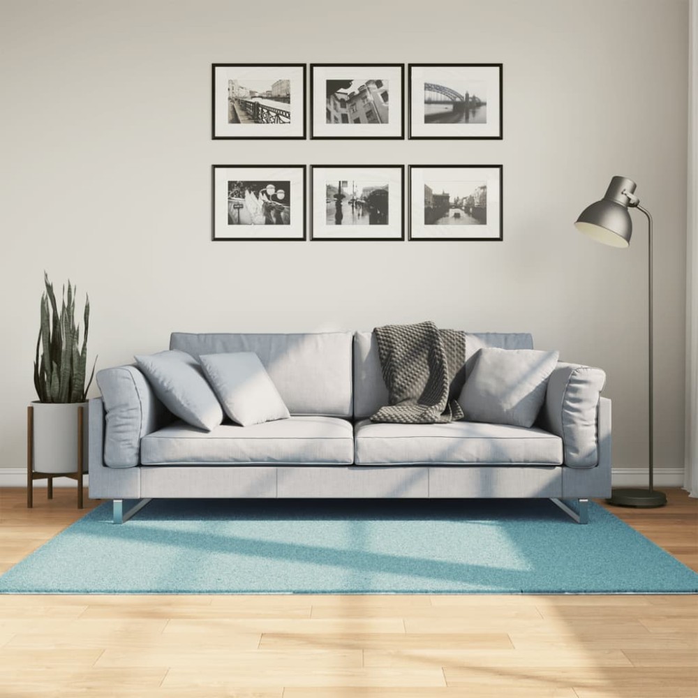 vidaXL Covor „OVIEDO”, fire scurte, verde, 120x170 cm