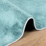 vidaXL Covor „OVIEDO”, fire scurte, verde, 140x200 cm vidaXL Covor „OVIEDO”, fire scurte, verde, 140x200 cm
