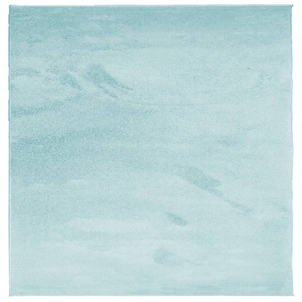 vidaXL Covor „OVIEDO”, fire scurte, verde, 160x160 cm