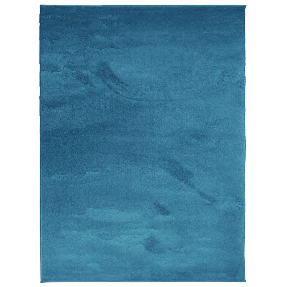 vidaXL Covor „OVIEDO”, fire scurte, turcoaz, 240x340 cm