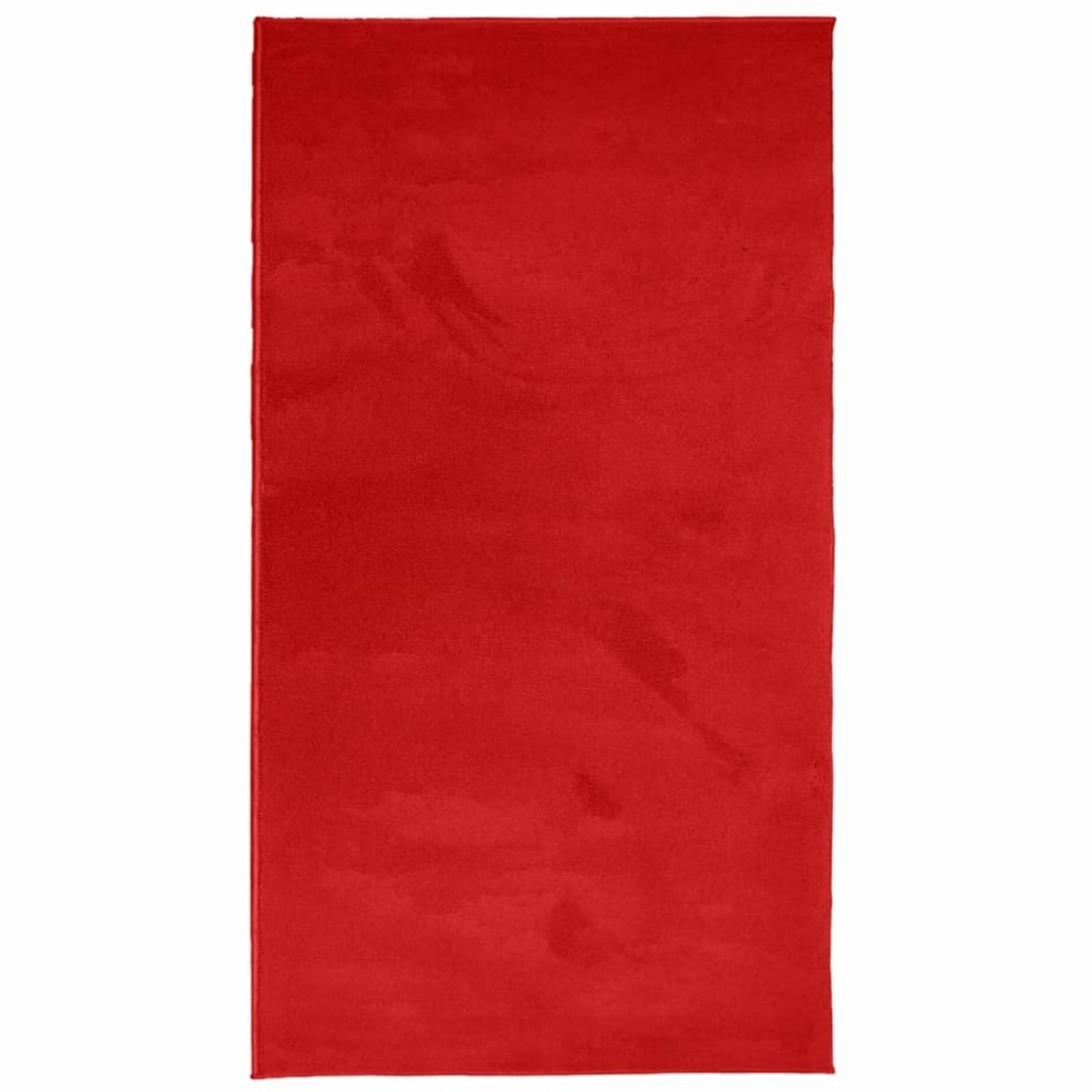 vidaXL Covor „OVIEDO”, fire scurte, roșu, 60x110 cm
