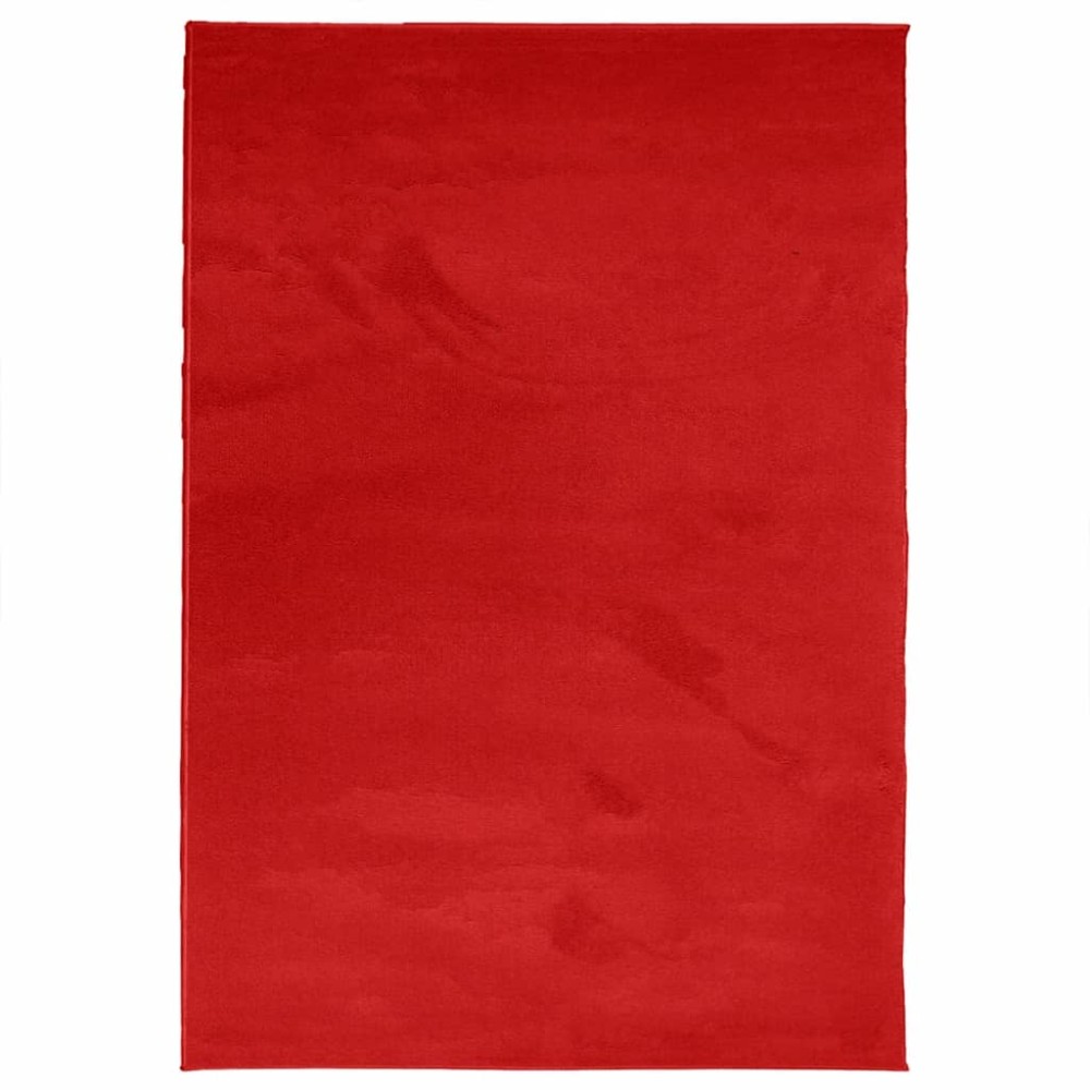 vidaXL Covor „OVIEDO”, fire scurte, roșu, 200x280 cm