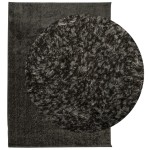 vidaXL Covor ISTAN, cu fire înalte, aspect lucios, antracit, 200x280cm