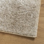 vidaXL Covor ISTAN, cu fire înalte, aspect lucios, bej, 80x150 cm vidaXL Covor ISTAN, cu fire înalte, aspect lucios, bej, 80x150 cm
