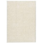 vidaXL Covor ISTAN, cu fire înalte, aspect lucios, crem, 120x170 cm