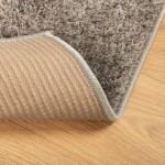 vidaXL Covor ISTAN, cu fire înalte, aspect lucios, gri, 160x230 cm