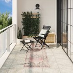 vidaXL Covor ARBIZU, interior/exterior, design vintage, 80x250 cm vidaXL Covor ARBIZU, interior/exterior, design vintage, 80x250 cm
