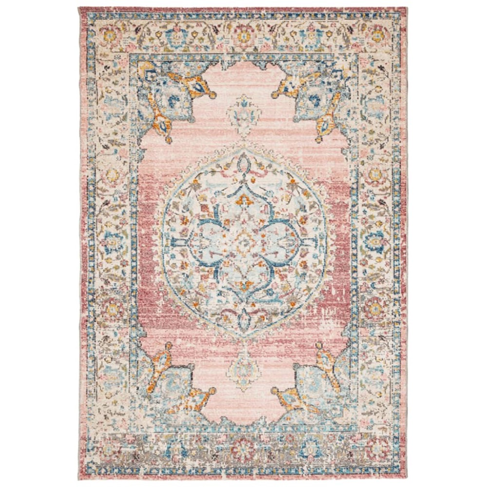 vidaXL Covor ARBIZU, interior/exterior, design vintage, 140x200 cm