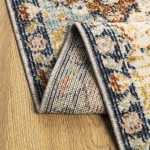 vidaXL Covor ARBIZU, interior/exterior, design vintage, 80x150 cm