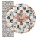 vidaXL Covor ARBIZU, interior/exterior, design vintage, 80x250 cm vidaXL Covor ARBIZU, interior/exterior, design vintage, 80x250 cm