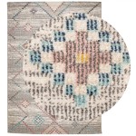 vidaXL Covor ARBIZU, interior/exterior, design vintage, 240x340 cm