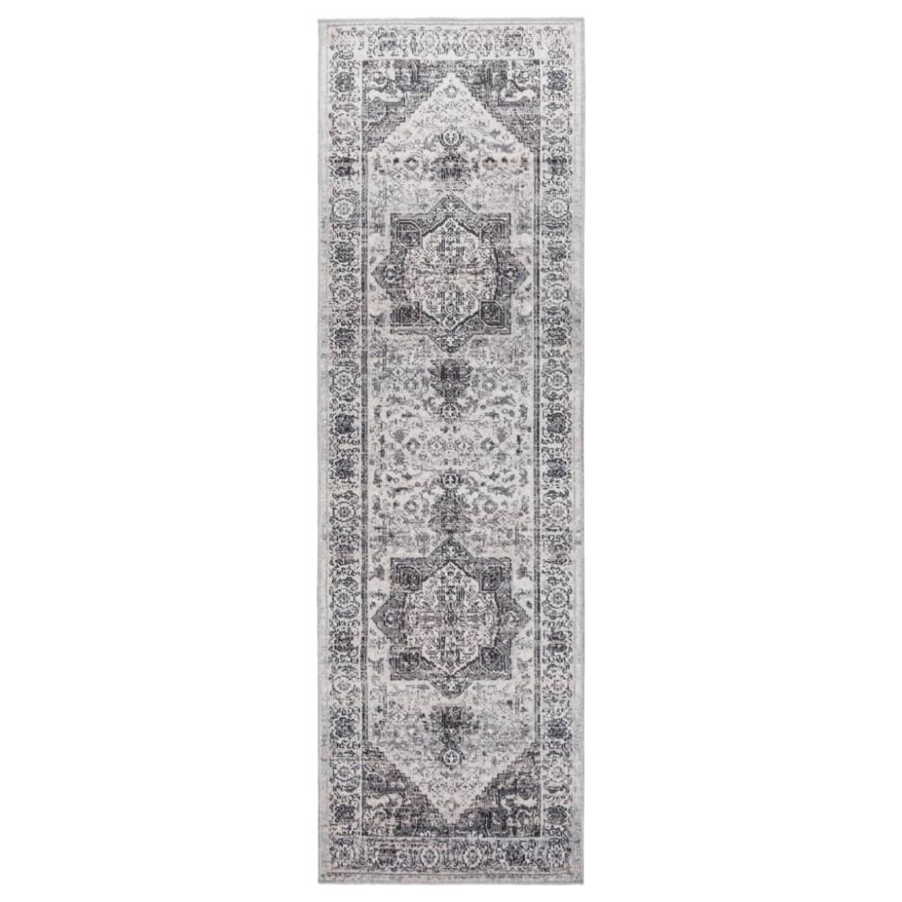 vidaXL Covor ARBIZU, interior/exterior, design vintage, 80x250 cm