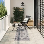 vidaXL Covor ARBIZU, interior/exterior, design vintage, 80x250 cm vidaXL Covor ARBIZU, interior/exterior, design vintage, 80x250 cm