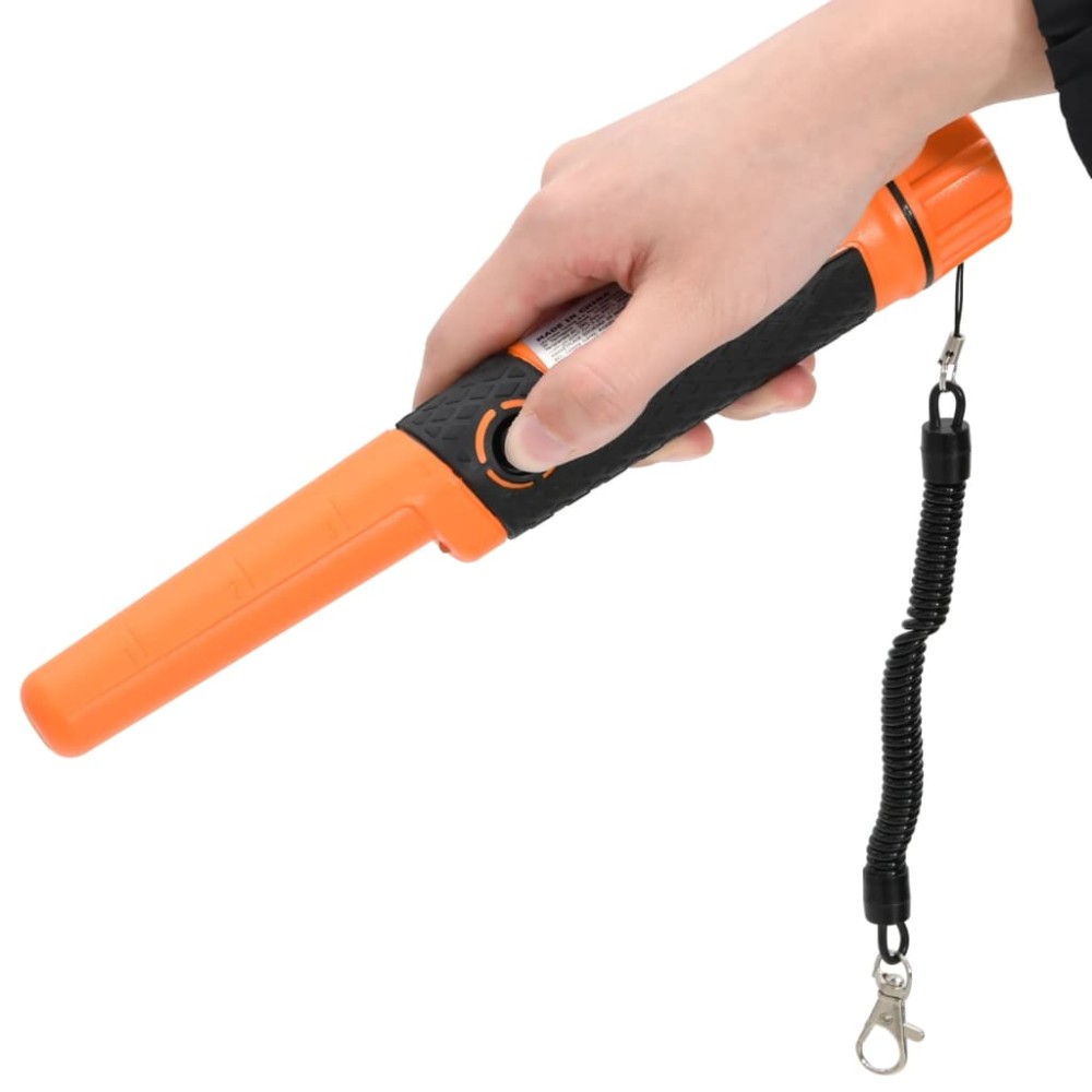 vidaXL Detector de metale, reperare de precizie, portocaliu