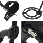 vidaXL Detector metale Auto Tune, 18 cm, adâncime căutare punct precis vidaXL Detector metale Auto Tune, 18 cm, adâncime căutare punct precis