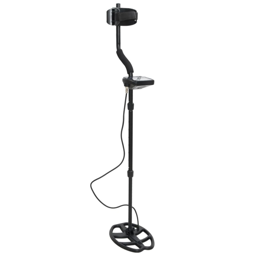 vidaXL Detector de metale, adâncime de căutare 20 cm, ecran LCD
