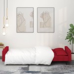 vidaXL Canapea extensibilă cu 2 locuri, 2 perne, roșu vin, catifea vidaXL Canapea extensibilă cu 2 locuri, 2 perne, roșu vin, catifea