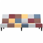 vidaXL Canapea extensibilă cu 2 locuri, material textil