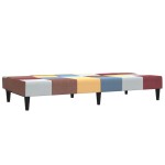 vidaXL Canapea extensibilă cu 2 locuri, material textil