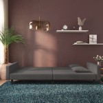 vidaXL Canapea extensibilă cu 2 locuri, 2 perne, gri închis, catifea vidaXL Canapea extensibilă cu 2 locuri, 2 perne, gri închis, catifea