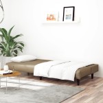 vidaXL Canapea extensibilă cu 2 locuri, cappuccino, piele ecologică vidaXL Canapea extensibilă cu 2 locuri, cappuccino, piele ecologică