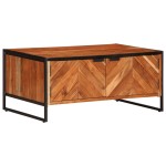 vidaXL Măsuță de cafea, 90x55x40 cm, lemn masiv de acacia vidaXL Măsuță de cafea, 90x55x40 cm, lemn masiv de acacia