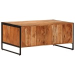 vidaXL Măsuță de cafea, 90x55x40 cm, lemn masiv de acacia vidaXL Măsuță de cafea, 90x55x40 cm, lemn masiv de acacia