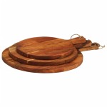 vidaXL Tocătoare, 3 buc., lemn masiv de acacia vidaXL Tocătoare, 3 buc., lemn masiv de acacia