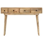 vidaXL Masă consolă, 110x30x75 cm, lemn masiv de mango vidaXL Masă consolă, 110x30x75 cm, lemn masiv de mango