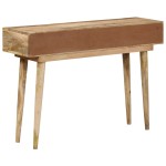vidaXL Masă consolă, 110x30x75 cm, lemn masiv de mango vidaXL Masă consolă, 110x30x75 cm, lemn masiv de mango