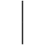 vidaXL Tăblie de pat metalică, negru, 80 cm