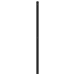 vidaXL Tăblie de pat metalică, negru, 193 cm vidaXL Tăblie de pat metalică, negru, 193 cm