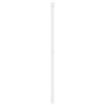 vidaXL Tăblie de pat metalică, alb, 75 cm vidaXL Tăblie de pat metalică, alb, 75 cm